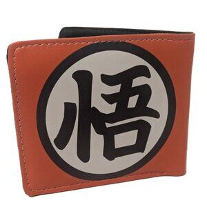 Goku Dragon Ball Z Orange Bifold Wallet Anime Character